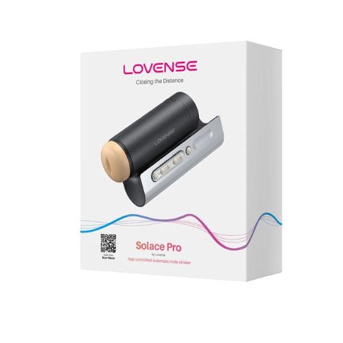 LOVENSE Solace Pro Thrusting Automatic Male Masturbator - Back View
