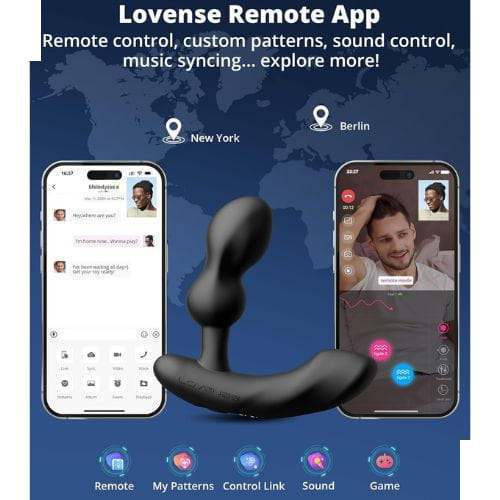 Lovense EDGE 2 Wireless Smart Prostate Massagers - Detail View