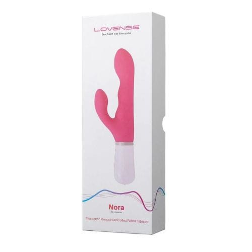 Lovense NORA Wireless App Control Rabbit Vibrator - Back View
