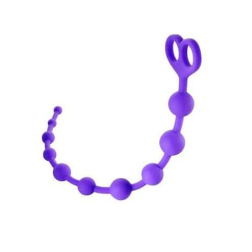 Purple Anal Beads 13.5 Inch 
