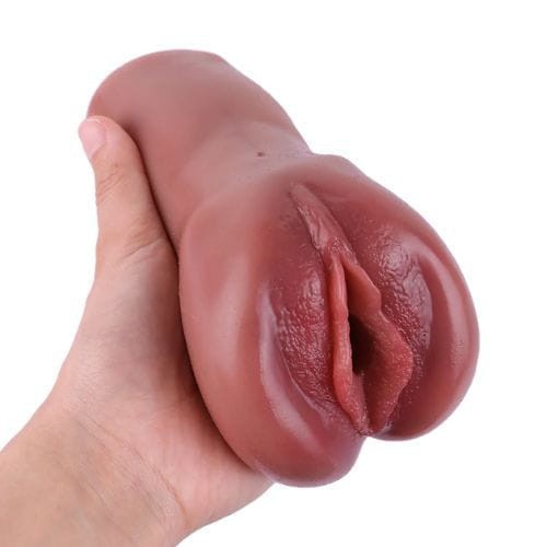 Rubber Vagina Artificial Real Yoni Design  - Back View