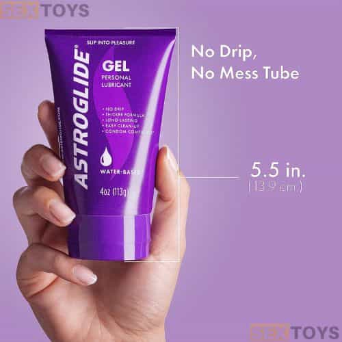Astroglide Gel Personal Lubricant - Side View