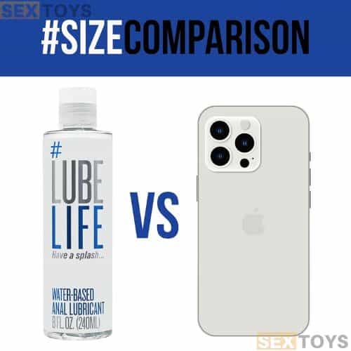 Lube Life Water-Based Anal Lubricant, Personal Backdoor - Back View