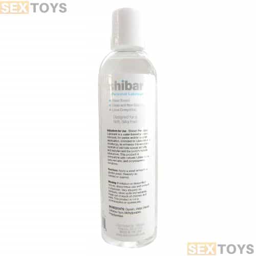 Shibari Premium Water-Based Lubricant - Side View