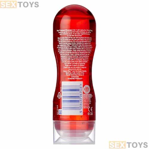 Durex Play 2 in 1 Sensual Massage Lubricant 200Ml - Side View