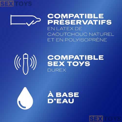 Durex Play Sensitive Gel 50ml - Back View