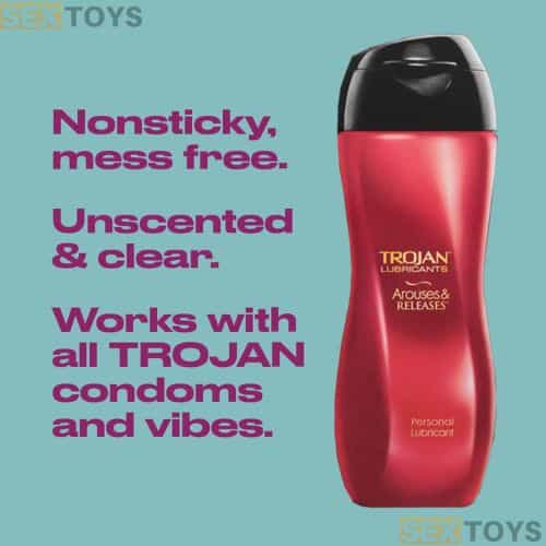 Trojan Arouses & Releases Personal Lubricant - Side View