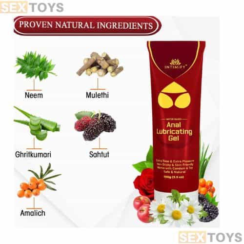 Intimify sexual lubricant gel anal lubricant gel - Detail View