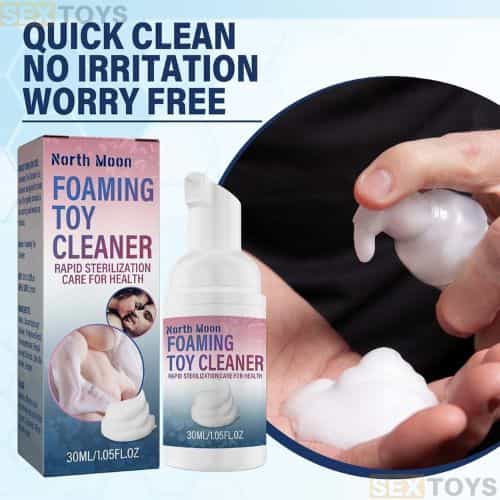VEFSU Adult Toy Foam Cleaner Dry Cleaner - Side View