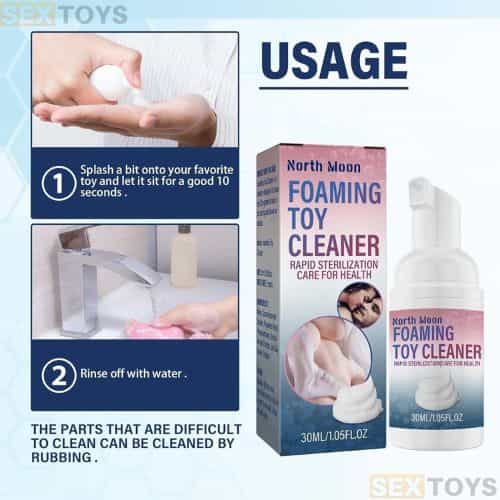 VEFSU Adult Toy Foam Cleaner Dry Cleaner - Detail View