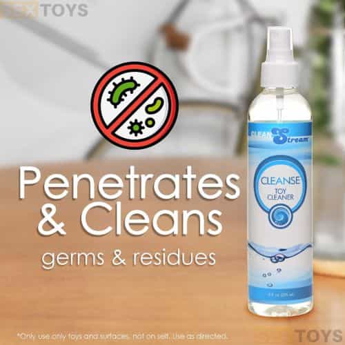 Cleanstream Sex Toy Cleaner Spray - Detail View
