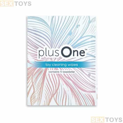 plusOne Personal Wipes for Adults Toys Cleaning - Side View