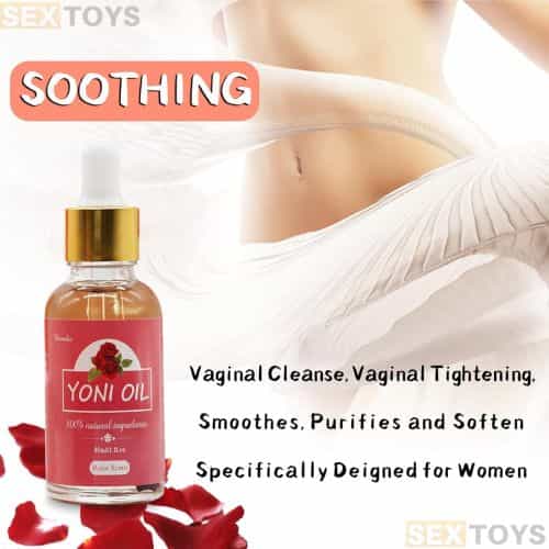 Yoni Soap Bars Vaginal Wash & Natural Yoni Oil Set - Side View