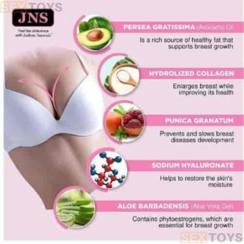 JNS Breast Enhancement Cream  - Back View
