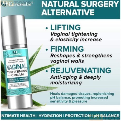 Caramelia Vaginal Tightening Cream Yoni Cream - Side View