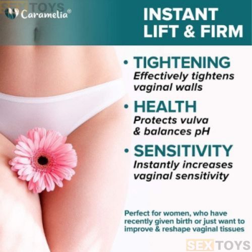 Caramelia Vaginal Tightening Cream Yoni Cream - Back View