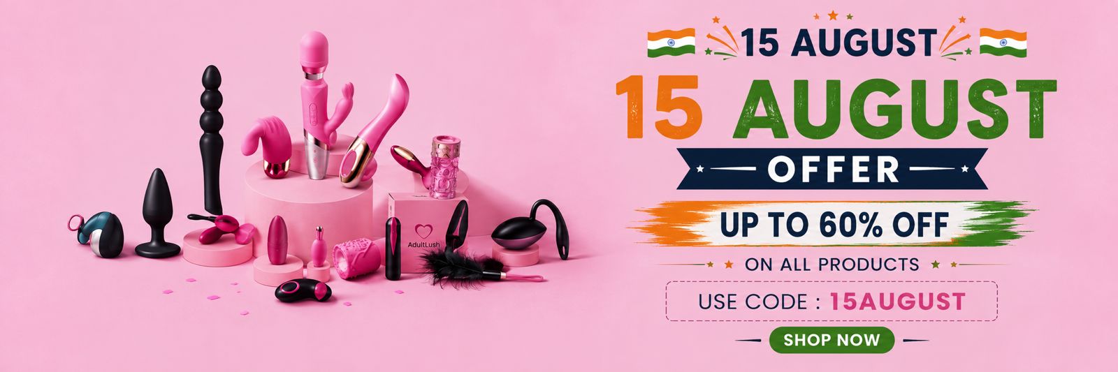 15 august offer Sex Toys Offers – Flat Deals on Adult Toys India